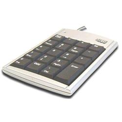 ADESSO Adesso AKP-150 USB Mobile Mini Keypad - USB - 19 Keys - Silver
