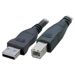 Accell Adesso Premium Series USB 2.0 Cable - 1 x Type A - 1 x Type B USB - 10ft
