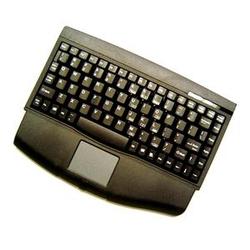 ADESSO Adesso MiniTouch ACK-540PB Keyboard - PS/2 - QWERTY - 88 Keys - Black