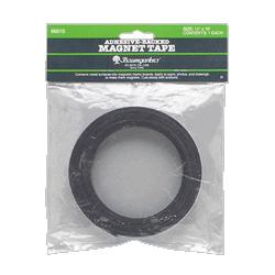 Baumgarten's Adhesive Magnetic Tape, Flexible, 1/2 x10', Black (BAU66010)