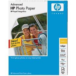 Hewlett Packard Pcdo Advanced Photo Paper, Glossy, 8-1/2 x 11, 100 Sheets/Pack (HEWQ7854A)