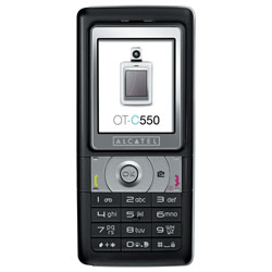 ALCATEL Alcatel-Lucent C-Series OT-C550A Cellular Phone (Unlocked) - Dual Band - GSM 800, GSM 1900 - GPRS - Polyphonic - 64K Colors - Bar