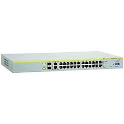 ALLIED TELESYN INC. Allied Telesis AT-8000S/24POE-10 Managed Fast Ethernet Switch - 24 x 10/100Base-TX LAN, 2 x 10/100/1000Base-T LAN, 2 x