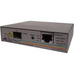 ALLIED TELESYN INC. Allied Telesis AT-GS2002/SP-10 Gigabit Ethernet Bridging Media Converter - 1 x RJ-45 10/100/1000Base-T - Twisted Pair - Media Converter