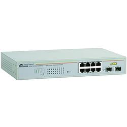 ALLIED TELESYN INC. Allied Telesis WebSmart AT-GS950/8-10 Gigabit Ethernet Switch - 8 x 10/100/1000Base-T LAN