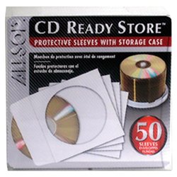 Allsop CD/DVD Protective Sleeves - Slide Insert - Paper