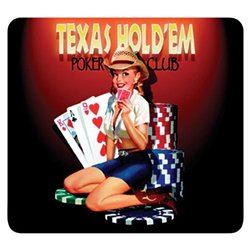 Allsop Texas Hold ''Em Mouse Pad
