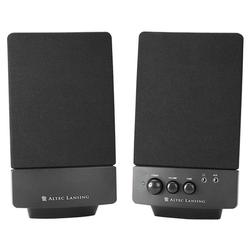 Altec Lansing BXR1120 Speaker System - 2.0-channel - 6W (RMS) / 15W (PMPO) - Black