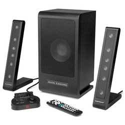 Altec Lansing PT6021 Speaker System - 2.1-channel - Black