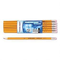 Papermate/Sanford Ink Company American® Classic Pencils, #2.5 Medium Firm Lead, Dozen (PAP12133)