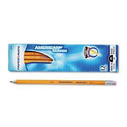 Papermate/Sanford Ink Company American® Classic Pencils, Pre-Sharpened,#2 Medium Soft Lead, Dozen (PAP12235)