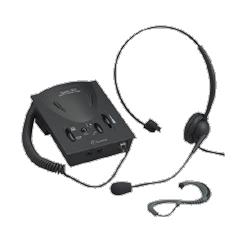 Compucessory Amplifier, with Convertible Headset Kit, 3.5mm, Black (CCS55251)