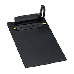 PM COMPANY Antimicrobial Klipboard Keeper® with Pencil & Coil Pen, Letter Size, Black (PMC04950)