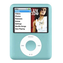 Apple iPod nano 8GB Flash Portable Media Player - Audio Player, Video Player, Photo Viewer - 2 Color LCD - 8GB Flash Memory - Blue