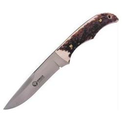 Boker Arbolito Fixed Blade, Stag Handle, 4.38 In., Plain