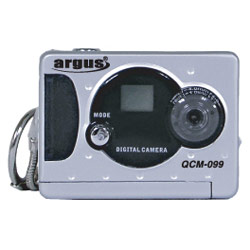 Argus QuickClix DCM-099 Keychain Digital Camera - Silver - 307 Kilopixel