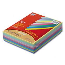 Riverside Paper Array® 65-lb. Card Stock, 8-1/2 x 11, Assorted Colors, 250 Sheets/Pack (RIV01195)