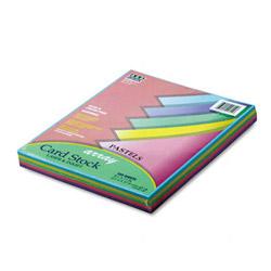 Riverside Paper Array® 65-lb. Card Stock, 8-1/2 x 11, Assorted Pastel Colors, 100 Sheets/Pack (RIV01315)