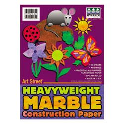 Riverside Paper Art Street Marble Construction Paper