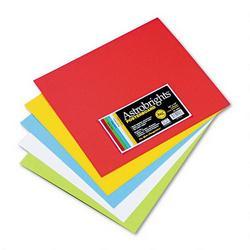 Wausau Papers Astrobrights Premium Poster Board, 12 x 14, Assorted Colors, 50 Per Carton (WAU22058)