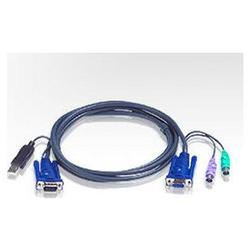 ATEN Aten 6 ft. PS/2 to USB Intelligent KVM Cable