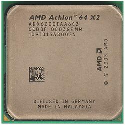 AMD Athlon 64 X2 Dual-Core 6000+ 3.0GHz Processor - 3GHz