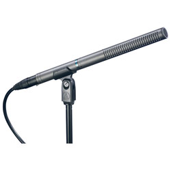 Audio-Technica Pro AT-897 Line + Gradient Compact Shotgun Condenser Microphone