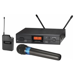 Audio-Technica Pro ATW-2120 2000 Series Frequency-agile True Diversity UHF Wireless Systems