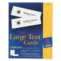 AVERY Avery Dennison Laser & Ink Jet Tent Cards - 3.5 x 11 - 50 x Card (5309)
