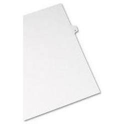 Avery-Dennison Avery® Style Legal Side Tab Dividers, Tab Title H, 11 x 8-1/2, 25/Pack (AVE01408)