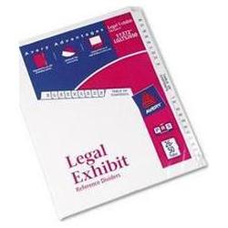 Avery-Dennison Avery® Style Legal Side Tab Dividers, Tab Titles 26-50, 11 x 8-1/2, 26/Set (AVE11372)