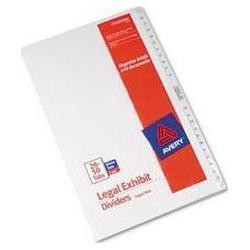 Avery-Dennison Avery® Style Legal Side Tab Dividers, Tab Titles 26-50, 14 x 8-1/2, 26/Set (AVE11373)