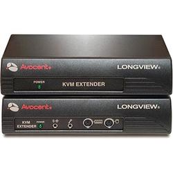 AVOCENT HUNTSVILLE CORP. Avocent LongView LV430 KVM Extender - 1 Computer(s) - 1 User(s) - 1 x DB-25 Keyboard/Mouse/Video, 1 x Mini-phone Audio, 1 x Mini-phone Microphone - Desktop