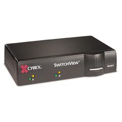 AVOCENT HUNTSVILLE CORP. Avocent SwitchView KVM Switch - 2 x 1 - 2 x mini-DIN (PS/2) Keyboard, 2 x mini-DIN (PS/2) Mouse, 2 x HD-15 Video (10025)