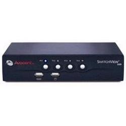 AVOCENT HUNTSVILLE CORP. Avocent SwitchView USB 4-port (audio) KVM Switch - 4 x 1 - 4 x Keyboard, 4 x Mouse, 4 x Video