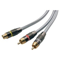 Axis Stereo Audio/S-Video Cable - RCA - S-Video - 13.12ft