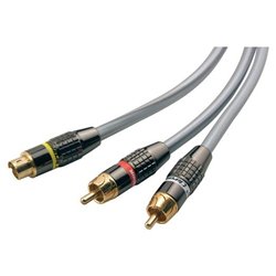 Axis Stereo Audio/S-Video Cable - RCA - S-Video - 6.56ft