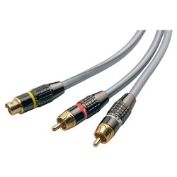 Axis Stereo Audio/S-Video Cable - RCA - mini-DIN - 19.69ft