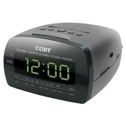 Coby BIG GREEN LED DIGITAL AM/FM DUAL ALARM CLOCK RADIO