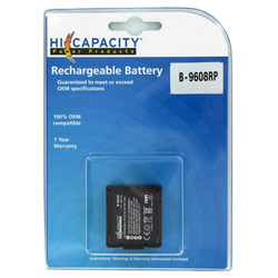 BATTERY BIZ Battery Biz Hi-Capacity Camcorder Battery for Hitachi Panasonic Duracell DRP140 ER-C535