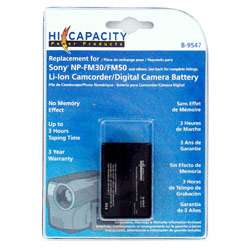 BATTERY BIZ Battery Biz Hi-Capacity Camcorder/Camera Battery For Sony CCD-TR408E CCD-TR748 CCD-TRV106K