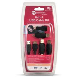 BELKIN COMPONENTS Belkin Cable Kit with Adapters - 16 USB Cable - ME-F3U900-16