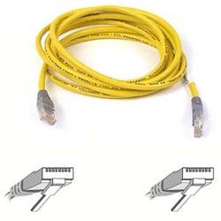 BELKIN COMPONENTS Belkin Cat. 5E UTP Patch Cable - 1 x RJ-45 - 1 x RJ-45 - 25ft - Red (A3X126-25-RED-S)