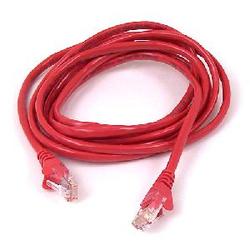 BELKIN COMPONENTS Belkin Cat5e Patch Cable - 1 x RJ-45 - 1 x RJ-45 - 35ft - Red (A3L791-35-RED-S)