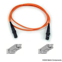 BELKIN COMPONENTS Belkin Duplex Fiber Optic Patch Cable - 1 x MT-RJ - 1 x MT-RJ - 6ft - Orange