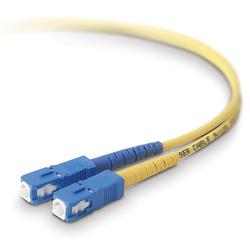 BELKIN COMPONENTS Belkin Duplex Fiber Optic Patch Cable - 2 x SC - 2 x SC - 30ft