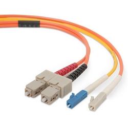 BELKIN COMPONENTS Belkin Fiber Optic Duplex Patch Cable - 2 x LC - 2 x SC - 6.56ft