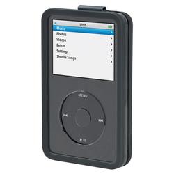 Belkin Flip-Top Sleeve for iPod Video - Silicone - Gray