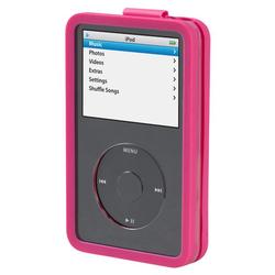 Belkin Flip-Top Sleeve for iPod Video - Silicone - Pink