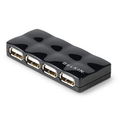BELKIN COMPONENTS Belkin Hi-Speed USB 2.0 4-Port Mobile Hub